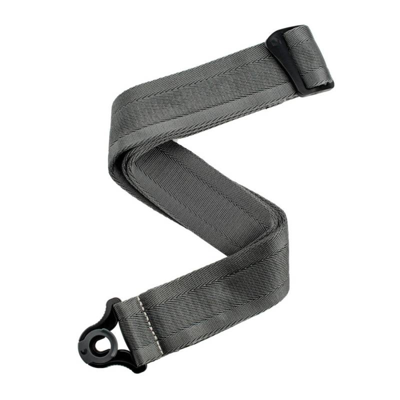Ремінь для гітари D'ADDARIO 50BAL09 AUTO LOCK GUITAR STRAP (METAL GREY)