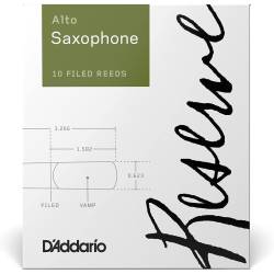 Трости для саксофона альт D'Addario DJR1035 Woodwinds Reserve Alto Saxophone 3.5 (10 шт.)