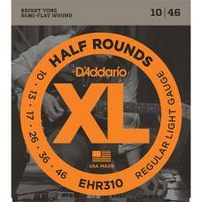 Струны для электрогитары D'Addario EHR310 Half Rounds Regular Light 10/46