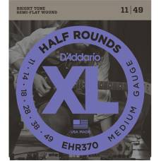 Струни для електрогітари D'Addario EHR370 Half Rounds Medium 11/49