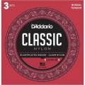 Струны для классической гитары 3 Sets D'Addario EJ27N-3D Student Nylon Normal Tension