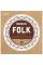 Струни для класичної гітари D'Addario EJ32 Folk Ball End Silver Wound/Black Nylon Trebles