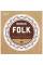 Струны для классической гитары D'Addario EJ33 Folk Ball End 80/20 Bronze/Clear Nylon Trebles