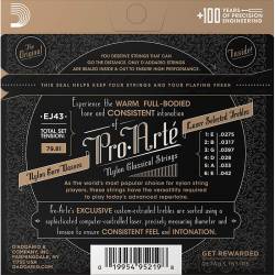 Струны для классической гитары D'Addario EJ43 Light Tension Струны для классической гитары D'Addario EJ43 Light Tension
