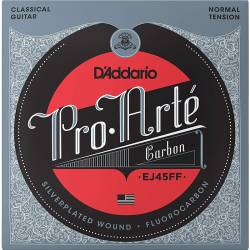 Струни для класичної гітари D'Addario EJ45FF Carbon Normal Tension