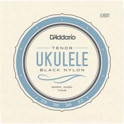 Струни для укулеле D'Addario EJ53T Black Nylon Tenor 28/32