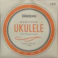 Струни для укулеле D'Addario EJ87B Titanium Baritone 28/35