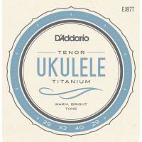 Струны для укулеле D'Addario EJ87T Titanium Tenor 29/29