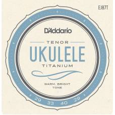 Струни для укулеле D'Addario EJ87T Titanium Tenor 29/29