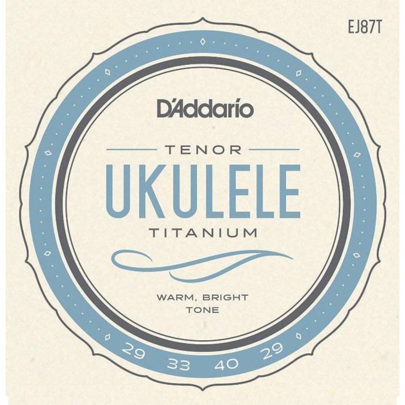 Струны для укулеле D'Addario EJ87T Titanium Tenor 29/29