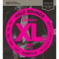 Струни для бас-гітари D'Addario ENR71-5 Nickel Half Rounds Wound Regular Light 5 Strings 45/130