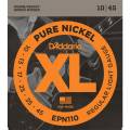Струни для електрогітари D'Addario EPN110 Pure Nickel Regular Light 10/45