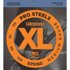 Струны для бас-гитары D'Addario EPS160 Pro Steels Medium 50/105