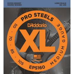 Струни для бас-гітари D'Addario EPS160 Pro Steels Medium 50/105