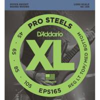 Струны для бас-гитары D'Addario EPS165 Pro Steels Custom Light 4-String 45/105