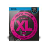 Струни для бас-гітари D'Addario ESXL170 XL NICKEL WOUND BASS REGULAR LIGHT DOUBLE BALL END (45-100)