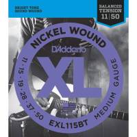 Струны для электрогитары D'Addario EXL115BT Nickel Wound Balanced Tension Medium 11/50