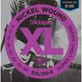 Струны для электрогитары D'Addario EXL120-8 Nickel Wound Super Light 8-Strings 9/65