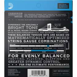 Струны для бас-гитары D'Addario EXL170BT Balanced Tension Nickel Wound Regular Light 45/107
