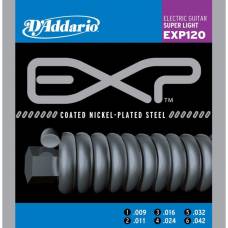 Струни для електрогітари D'Addario EXP120 Super Light 9/42