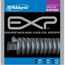 Струни для електрогітари D'Addario EXP120 Super Light 9/42