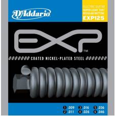 Струни для електрогітари D'Addario EXP125 Super Light Top/Regular Bottom 9/46