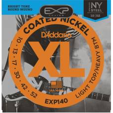 Струни для електрогітари D'Addario EXP140 Light Top/Regular Botom 10/52