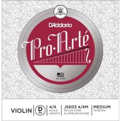 Струна D'Addario J5603 4/4M Pro-Arte Violin D Medium Tension