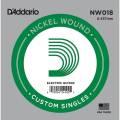 Струна D'Addario NW018 Nickel Wound .018