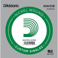 Струна D'Addario NW018 Nickel Wound .018
