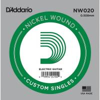 Струна D'Addario NW020 Nickel Wound .020