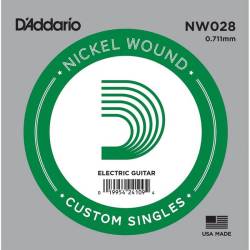 Струна D'Addario NW028 Nickel Wound .028