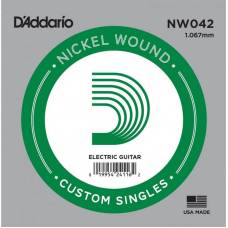 Струна D'Addario NW042 Nickel Wound .042