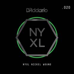 Струна D'Addario NYNW020 Nickel Wound .020