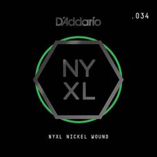 Струна D'Addario NYNW034 Nickel Wound .034