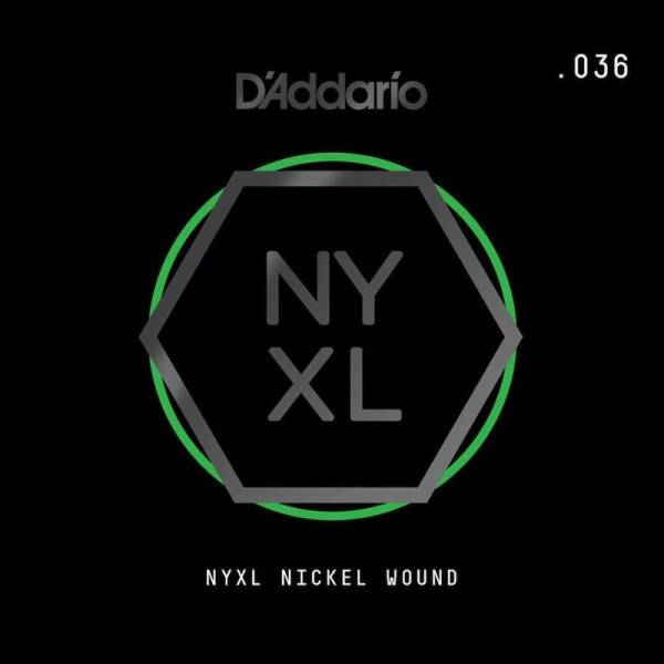 Струна D'Addario NYNW036 Nickel Wound .036