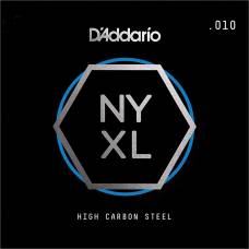 Струна D'Addario NYS010 High Carbon Steel .010