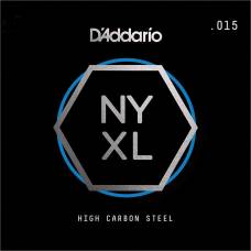 Струна D'Addario NYS015 High Carbon Steel .015