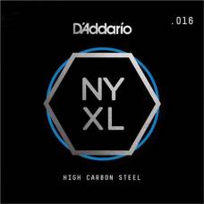 Струна D'Addario NYS016 High Carbon Steel .016
