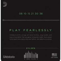 Струни для електрогітари D'Addario NYXL0838 Nickel Wound Extra Super Light 8/38
