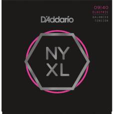 Струны для электрогитары D'Addario NYXL0940BT Nickel Wound Super Light Balanced Tension 9/40