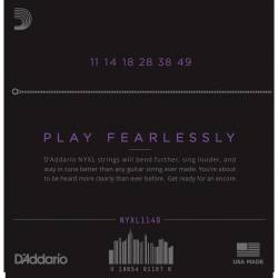 Струни для електрогітари D'Addario NYXL1149 Nickel Wound Medium 11/49