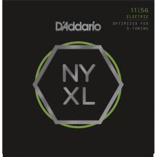 Струни для електрогітари D'Addario NYXL1156 Medium Top / Extra Heavy Bottom 11/56