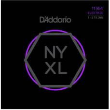 Струни для електрогітари D'Addario NYXL1164 Nickel Wound Medium 7-Strings 11/64