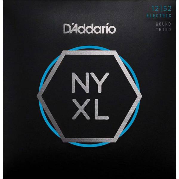 Струны для электрогитары D'Addario NYXL1252W Nickel Wound 3rd Light 12/52