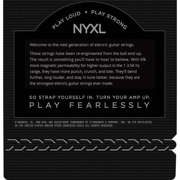 Струны для электрогитары D'Addario NYXL1252W Nickel Wound 3rd Light 12/52