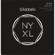 Струни для електрогітари D'Addario NYXL1260 Extra Heavy 12/60