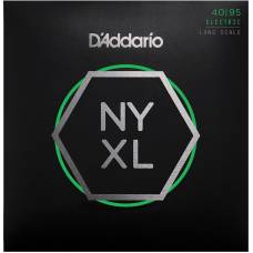 Струни для бас-гітари D'Addario NYXL4095 Long Scale Super Light 40/95