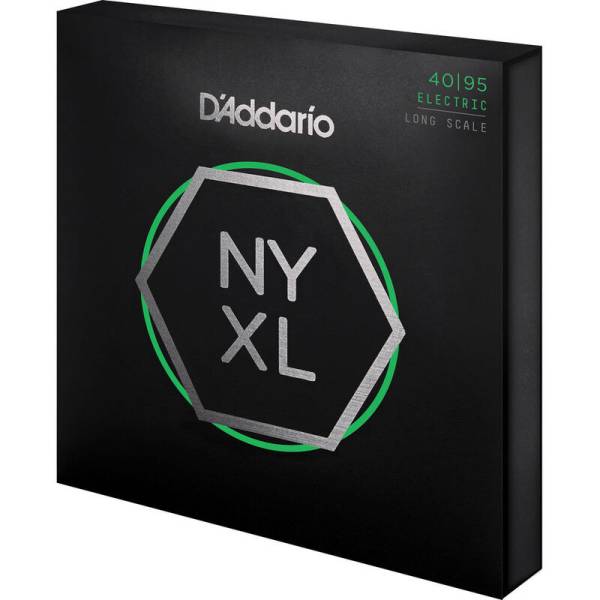 Струни для бас-гітари D'Addario NYXL4095 Long Scale Super Light 40/95