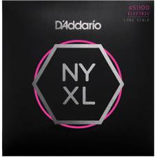 Струни для бас-гітари D'Addario NYXL45100 Long Scale Regular Light 45/100